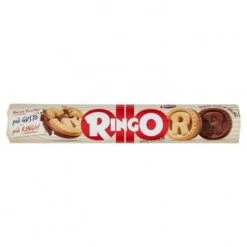Pavesi Ringo Hazelnut (Nocciola E Choco) Cookies Tube, 165g