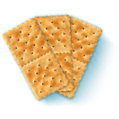 Colussi Crackers Reduced Salt, 500g -Piccolos Gastronomias pdt front crk non salati