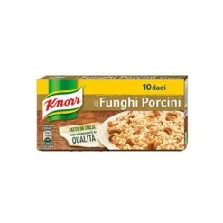 Knorr Porcini Mushroom Bouillon Stock Cubes, Dado Funghi Porcini, 10 Pk, 100g