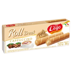 Lago Roll Break Cappuccino, 2.82 Oz | 80g