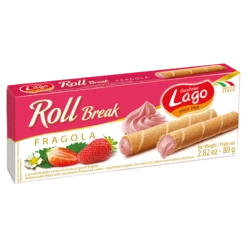 Lago Roll Break Strawberry, 2.82 Oz | 80g