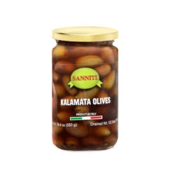 Sanniti Kalamata Olives, 19.4 Oz | 550 G