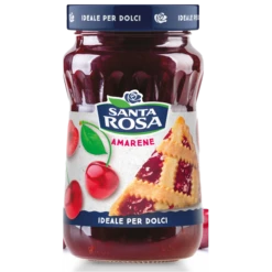 Santa Rosa Amarene Jam (Extra Black Cherry Jam), 21 Oz | 600g