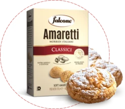 Falcone Classic Soft Amaretti With Almonds, 5.9 Oz