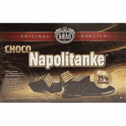 Kras Napolitanke Chocolate Coated Wafers Box, 1.1 Lb | 500g