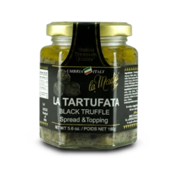 La Madia Regale La Tartufata, Black Truffle Spread & Topping, 160g | 5.6 Oz