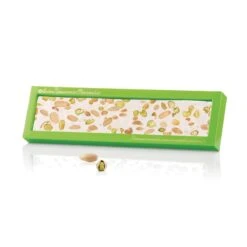 Antica Torroneria Piemontese Soft Torrone, Pistachio & Almond, 6.3 Oz - 180g