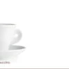 Nuova Point Trieste White Cappuccino Cups And Saucers - Set Of 6