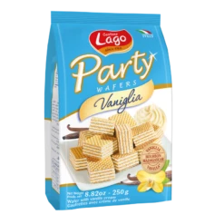 Lago Party Wafers Vaniglia, 8.82 Oz | 250g